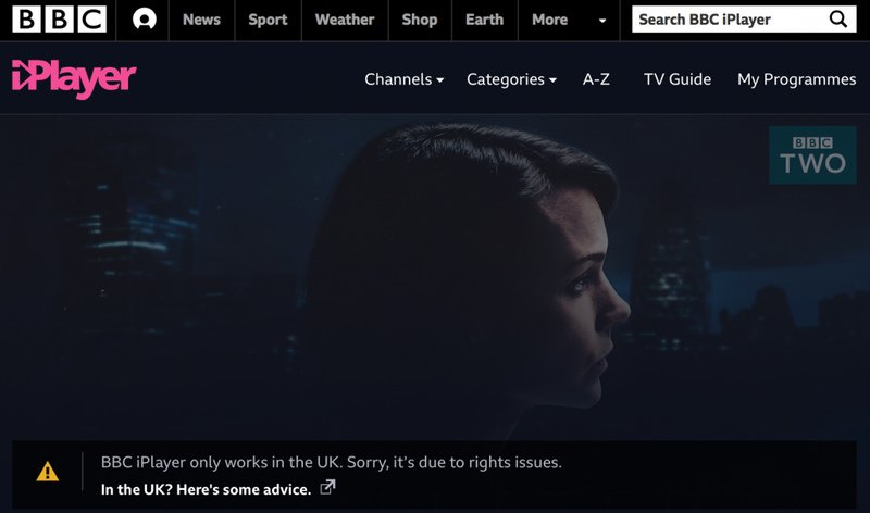 BBC iPlayer Error 