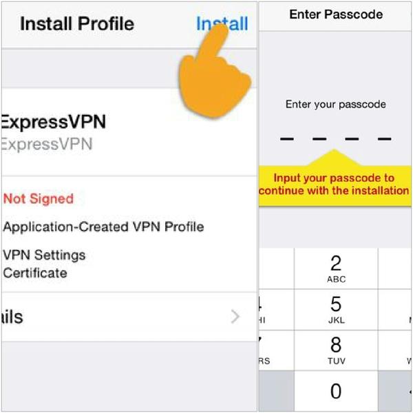 expressvpn-install-passcode