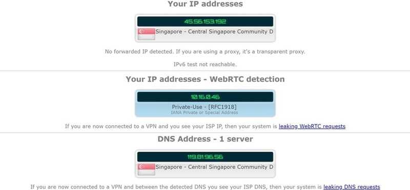 EVPN leak test