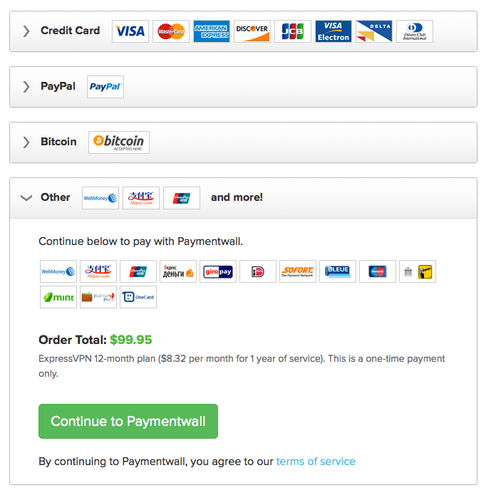 EVPN-payment-method