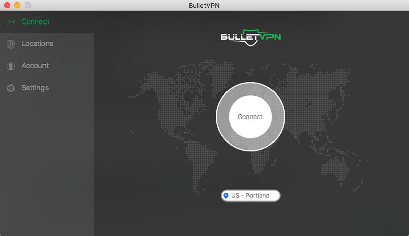 BulletVPN desktop app