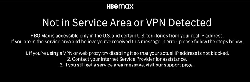 HBO Max Error New