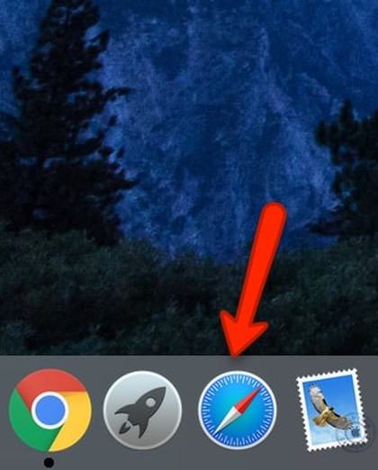 Safari shortcut