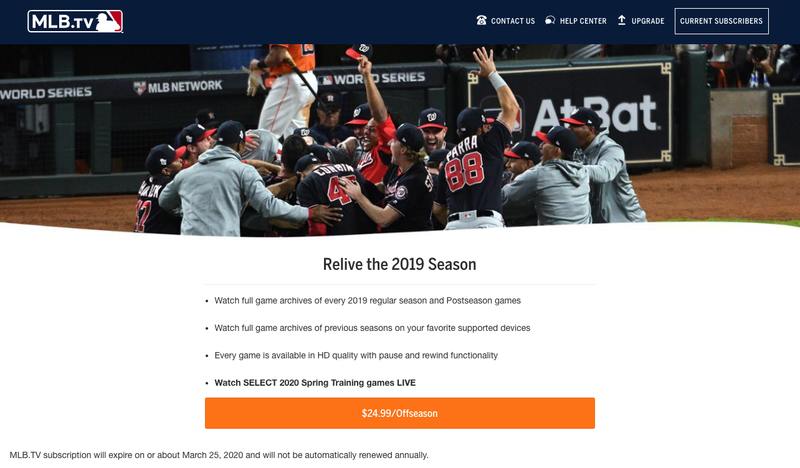 Chi tiết 72 về MLB tv prices hay nhất  Du học Akina