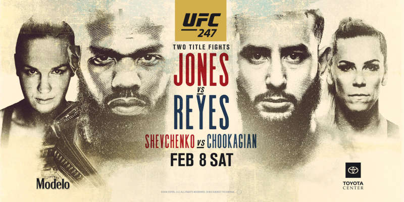 UFC 247 Watch With VPN or Smart DNS