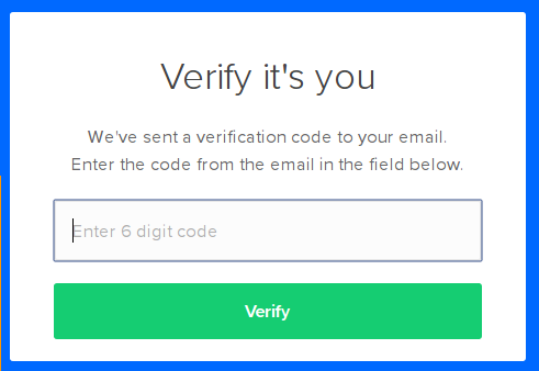 2FA Email Code