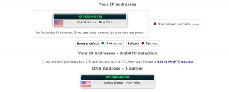 HSS IP leak Test