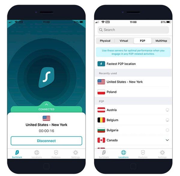 surfshark vpn free