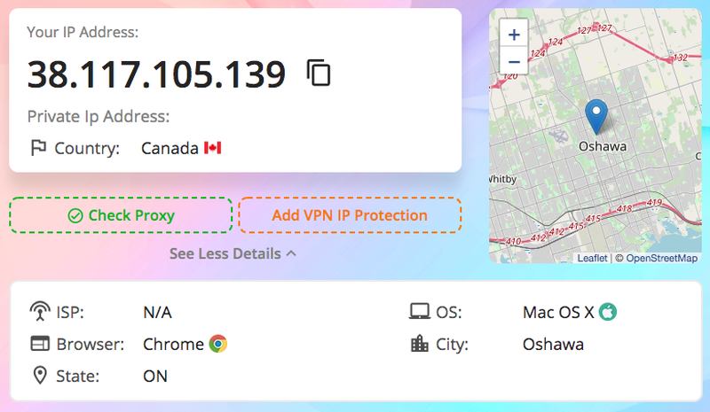 HMA IP Leak Test