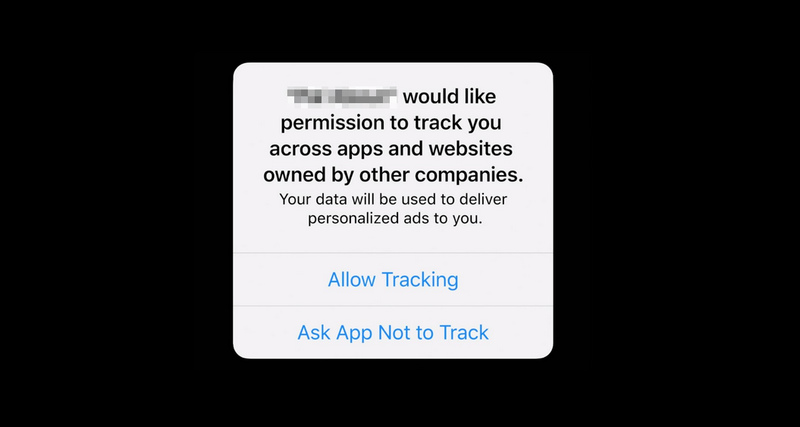 Apple Cross-App Tracking Permission