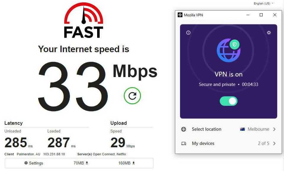 Mozilla VPN Australian Server