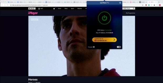 UltraVPN BBC iPlayer