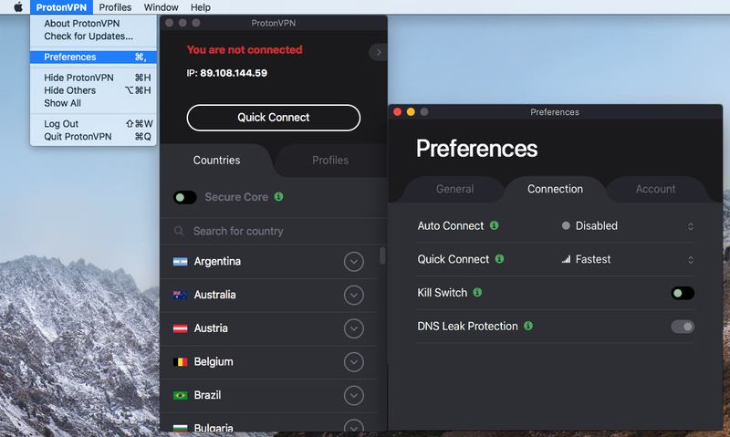 proton vpn mac os