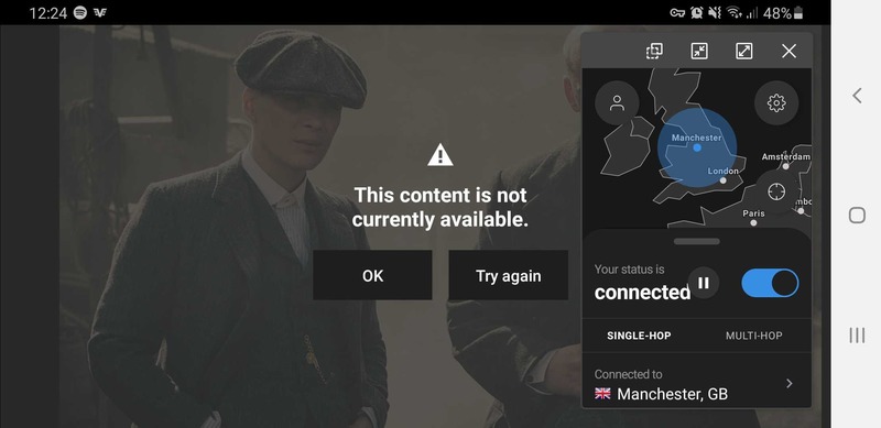 IVPN BBC iPlayer Unblocking Failed