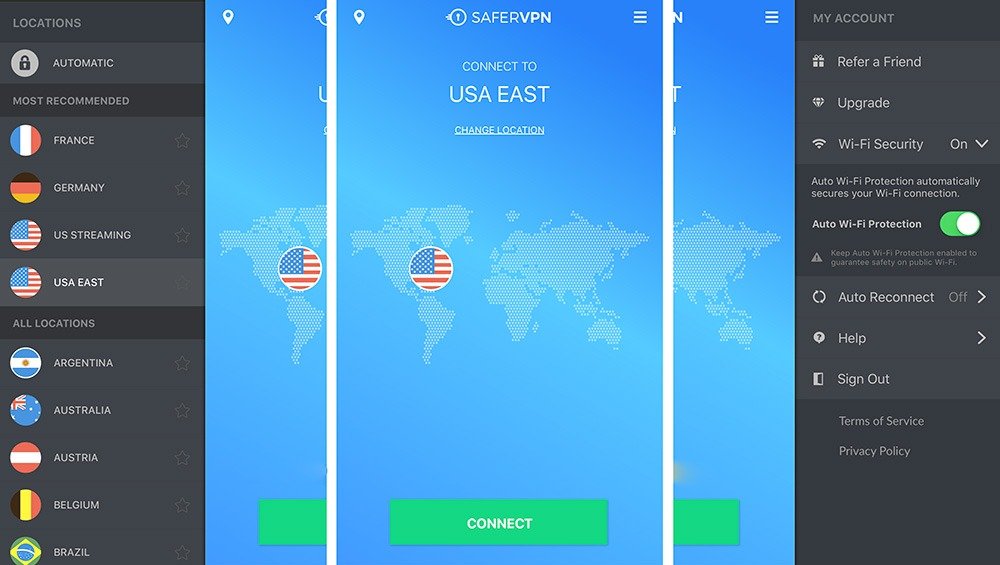 SaferVPN App