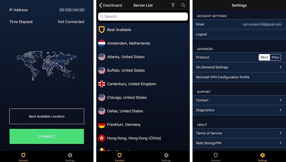 StrongVPN App