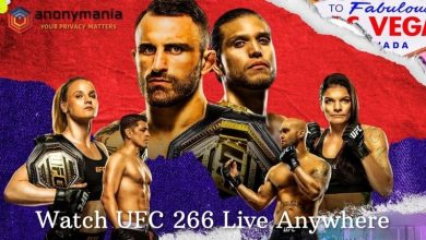 Watch UFC 266 Live Online
