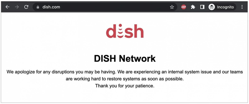 Dish Network Website